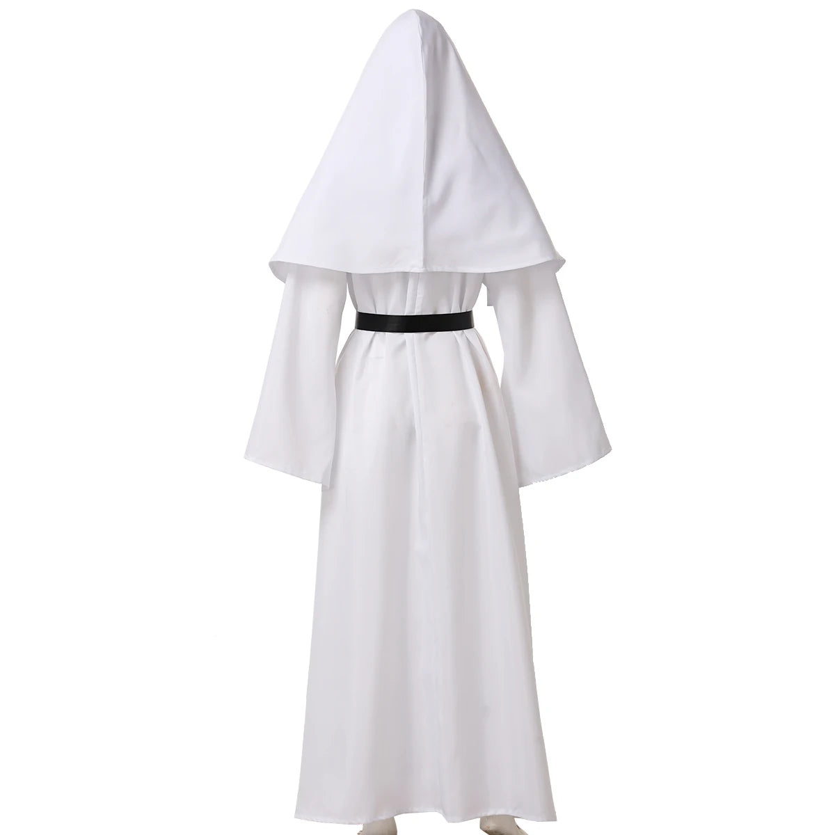 Nun Dress Halloween Costume for Women Scary Cosplay Mary Priest Dresses