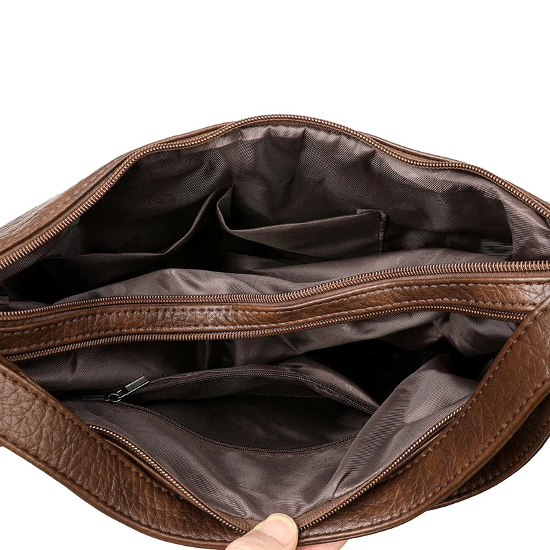 High Quality Large Capacity 3 In 1Women Backpack Luxury Soft Leather Shoulder Crossbody Bag For Women Fashion Ladies Handbag Sac