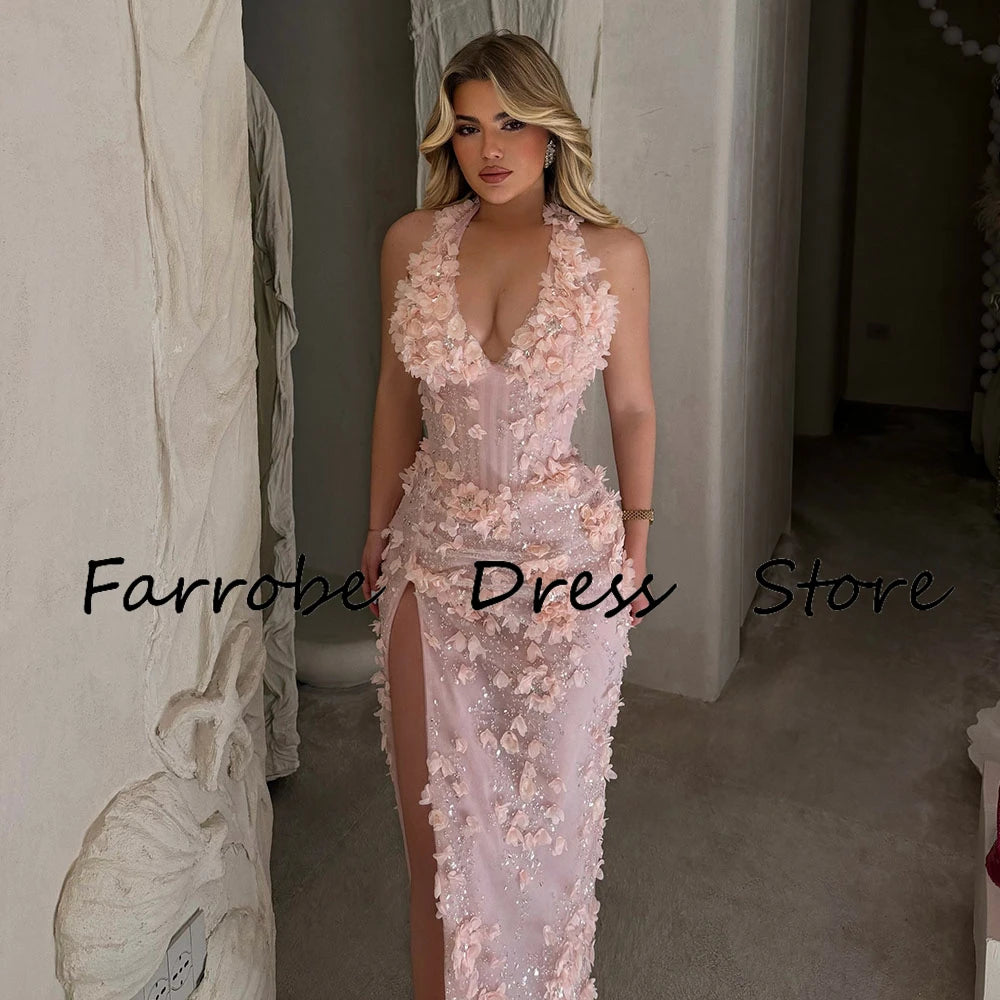 Modern Customized Formal Party Dresses Floor Length Women's Evening Dresses Mermaid V Neck Formal Wedding Prom Dress