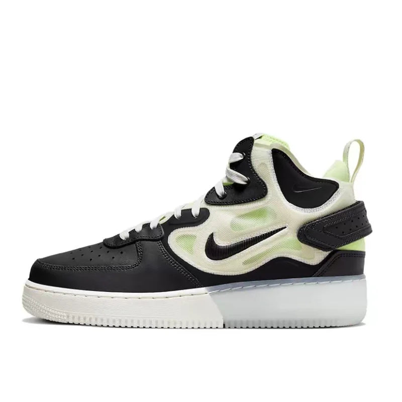 Nike Air Force 1 07 Minimalist, Fashionable, Premium, Versatile Mid-Top Casual Sneakers Anti-Slip, Wear-Resistant DQ7666-001