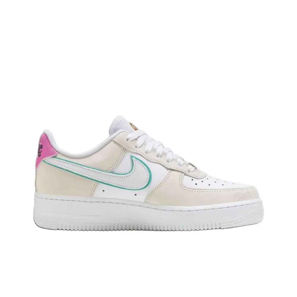 Nike Air Force 1 Low-Top Unisex Board Shoes - Classic Air Cushion Comfort Iconic Casual Unisex Sneakers HM3694-011