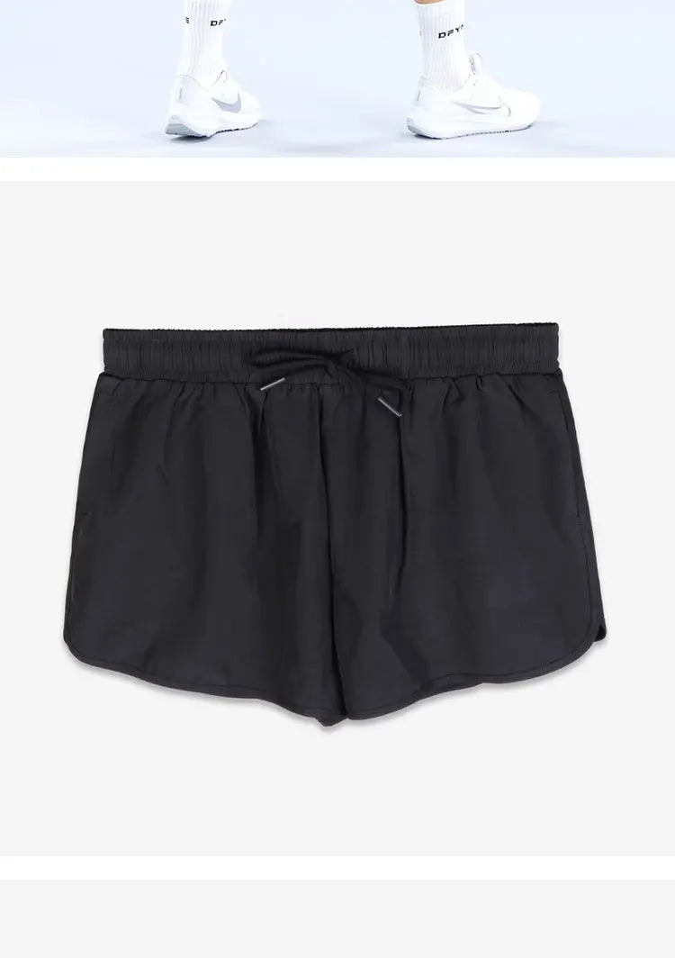 Luxury Brands DF Origin Shorts Double Layer Sport Quad Shorts Women Gym Yoga Training Jogging Running Workout Casual Sportswear