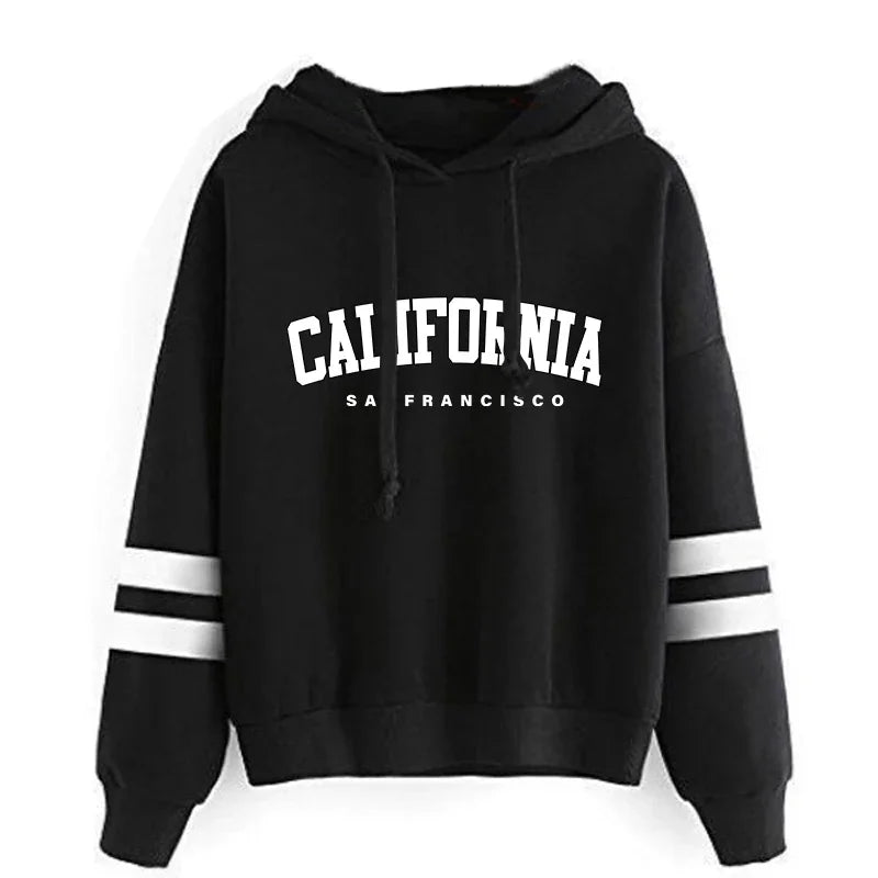 Hoodies Fashion Women's Sweatshirts Stripe Outdoors 2025 Sports Suit Jogging Casual Printing Daily Hot Sales Tracksuit Pullovers