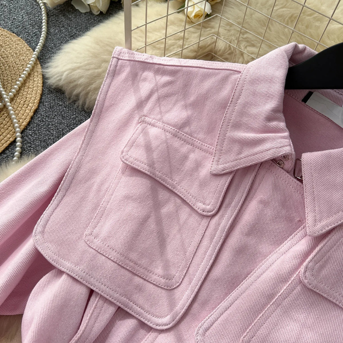 SINGREINY Fashion Senior Denim Jacket New French Classic Lapel Full Sleeves Slim Outwear Women Autumn Chic Elegant Workwear Coat