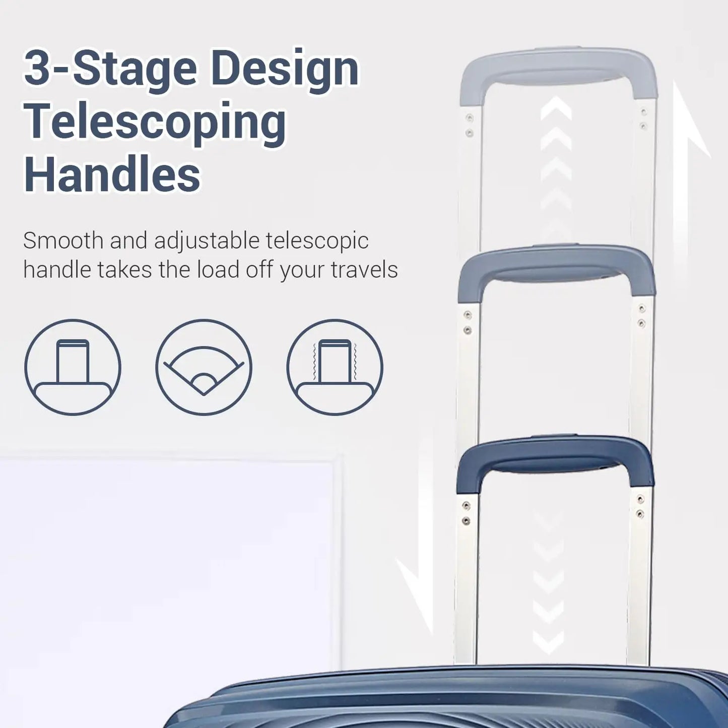 British Traveler Hare Suitcase 4 Spinner wheels TSA Lock Telescopic Handle PP hand luggage Rolling Case suitcase
