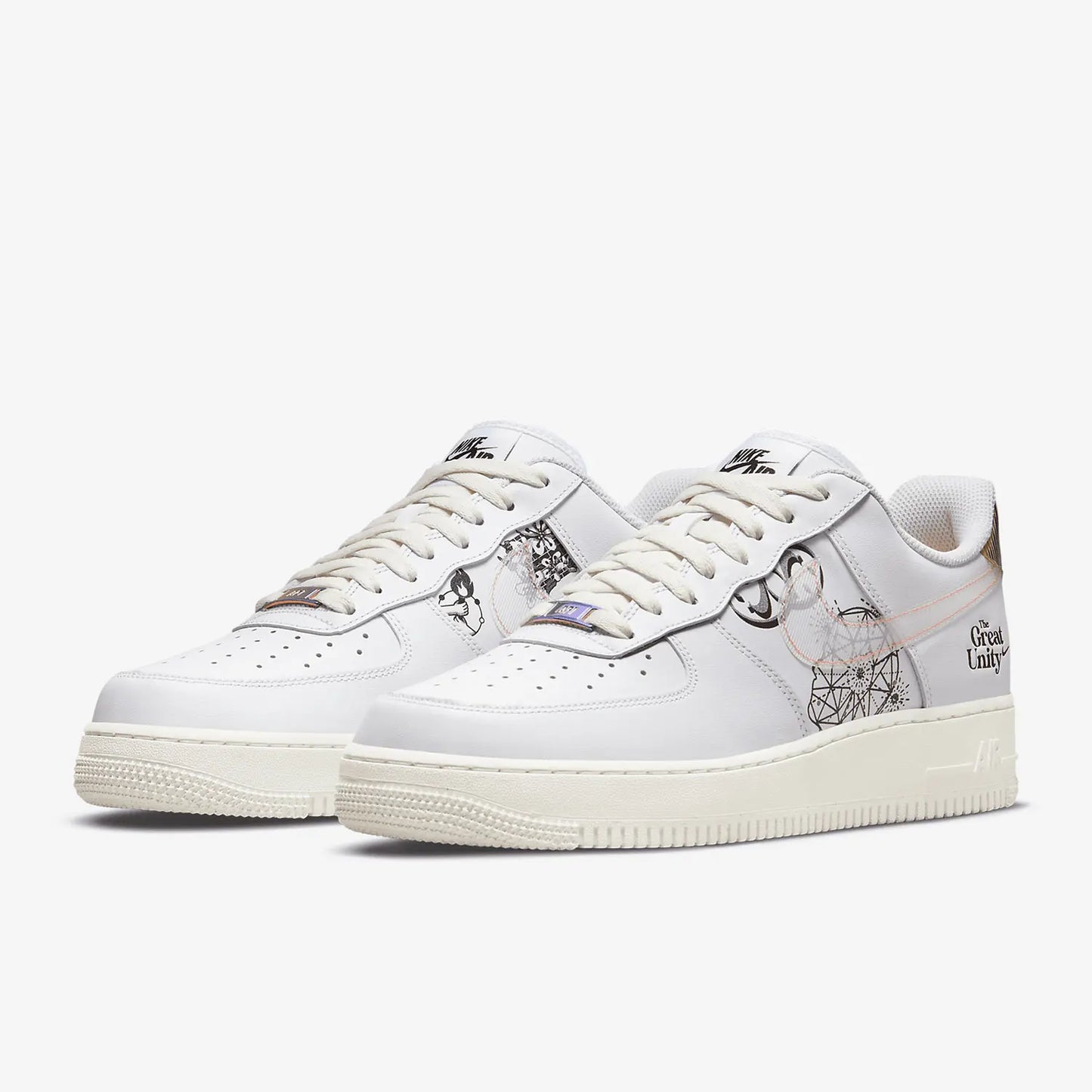 Nike genuine AIR FORCE 1 low cut men's sports and leisure board shoes DM5447-111