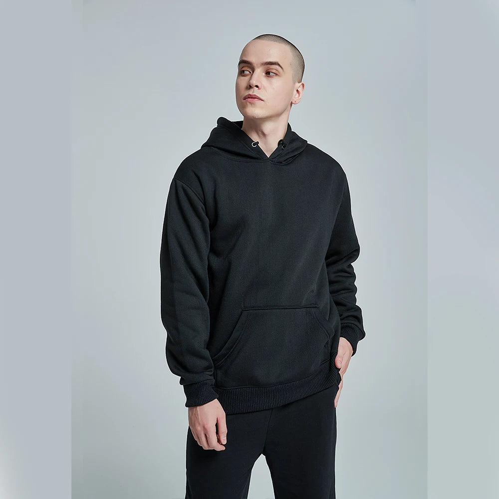 Spring Autumn Fashion Men's Women's Hoodie Casual Hoodies Pullovers Sweatshirts Men's Top Solid Color Hoodies Sweatshirt Male