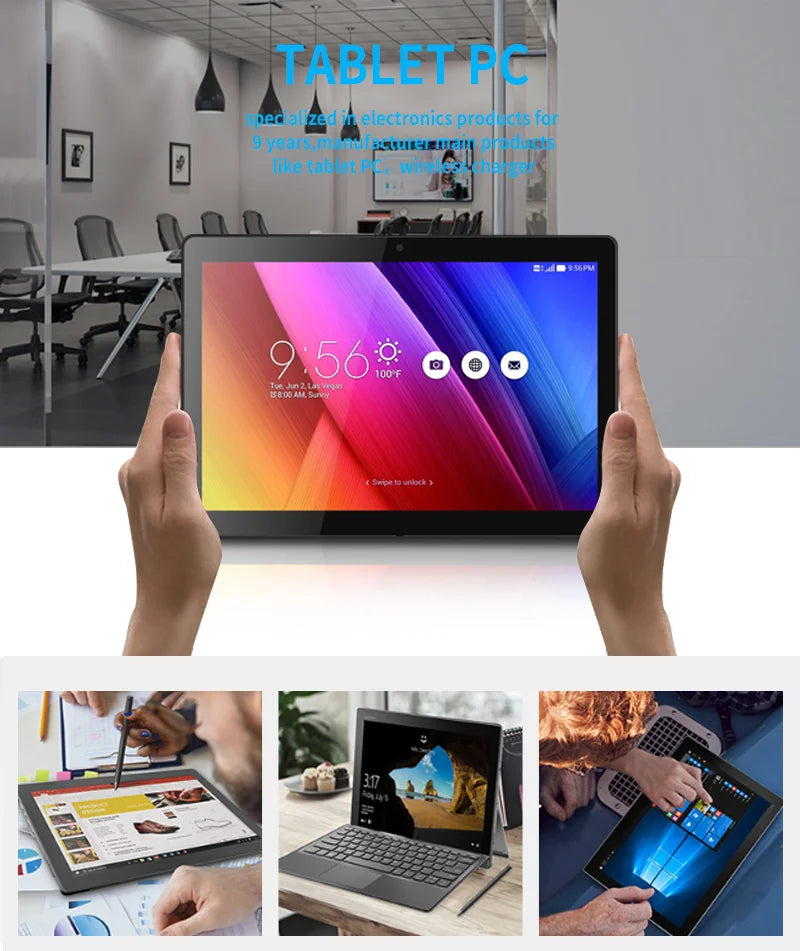 2026 mew 7inch 10inch Wall Mount Android Tablet Best 10.1inch Wifi 7" Quad Core Tablet Pc
