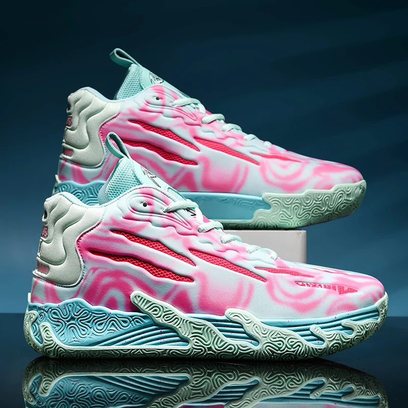 Three Ball Three Generation Lamelo Ball MB.01 Basketball Shoes Men's Actual Combat Cushioned Low-Top Sneakers Cushioned Rebound