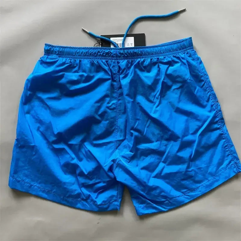 Top quality luxury knee-length  summer youth leisure sports nylon shorts loose men's beach 5-point pants