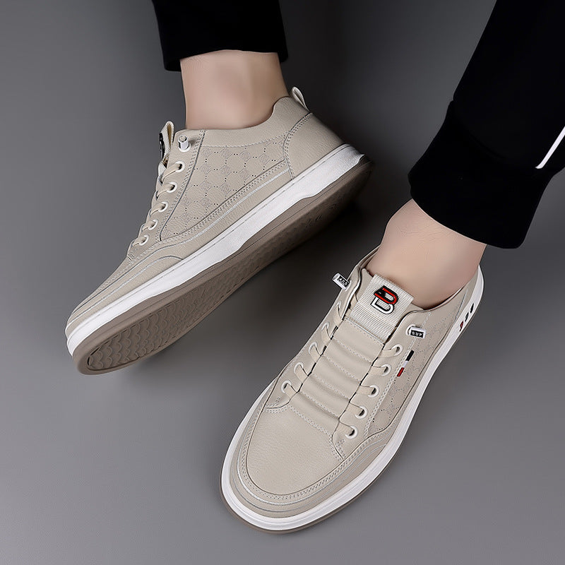 Zapatillas de skate casuales para hombre, delgadas, ligeras y transpirables