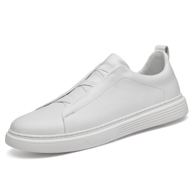Zapatillas Deportivas Bajas de Piel Vacuna para Hombre
