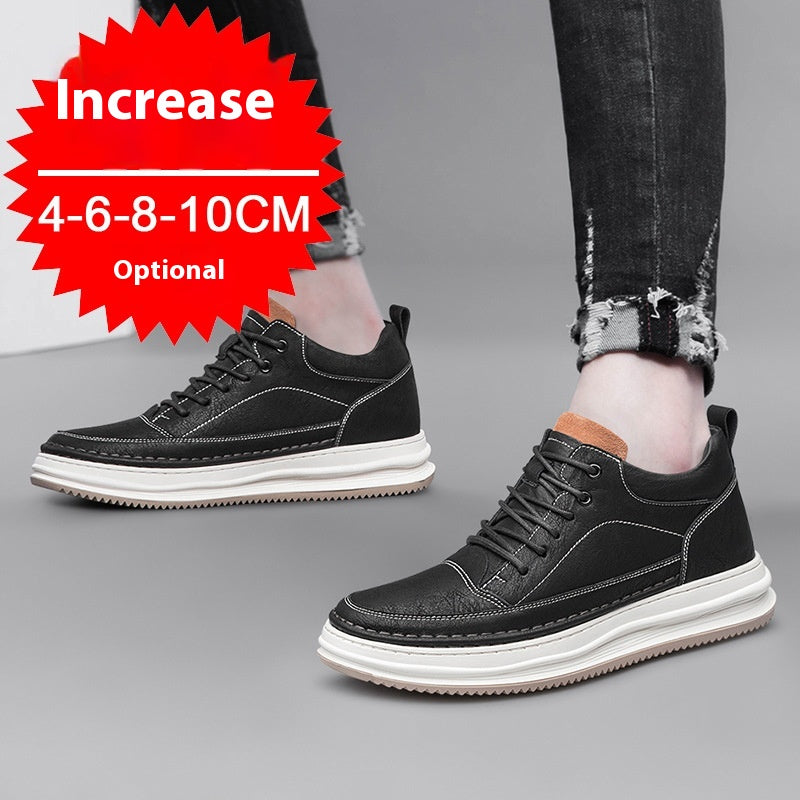 Zapatos invisibles para aumentar la estatura, zapatillas deportivas casuales para hombre