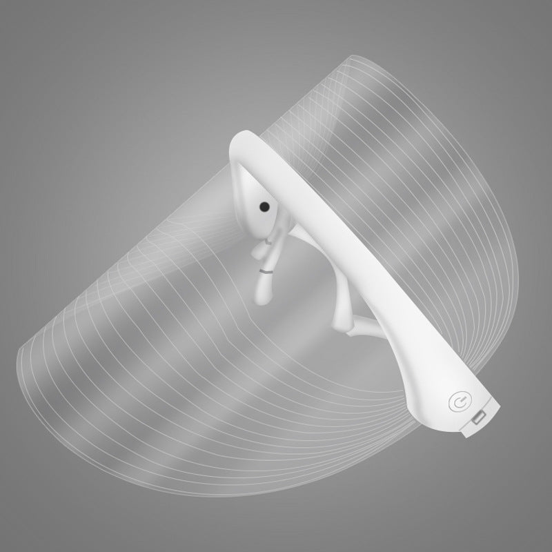 Mascarilla de belleza LED de tres colores para el hogar, para eliminar el acné facial, rejuvenecimiento fotónico de la piel, blanqueamiento de la piel y aclaramiento de manchas, aparato de belleza
