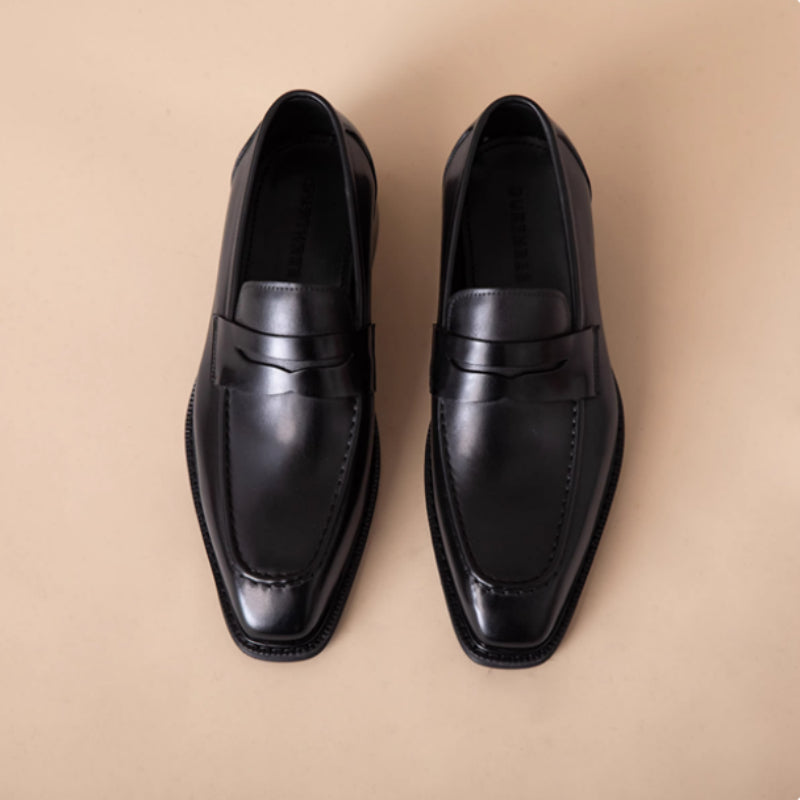 Zapatos casuales de cuero genuino para hombre para exteriores