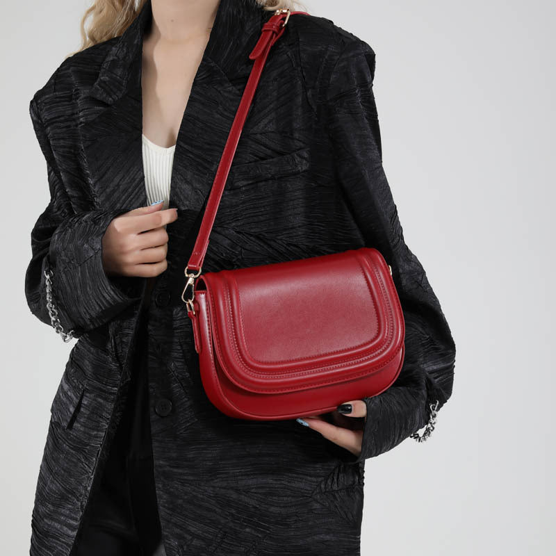 Bolso cruzado de hombro moderno, versátil y a la moda para mujer