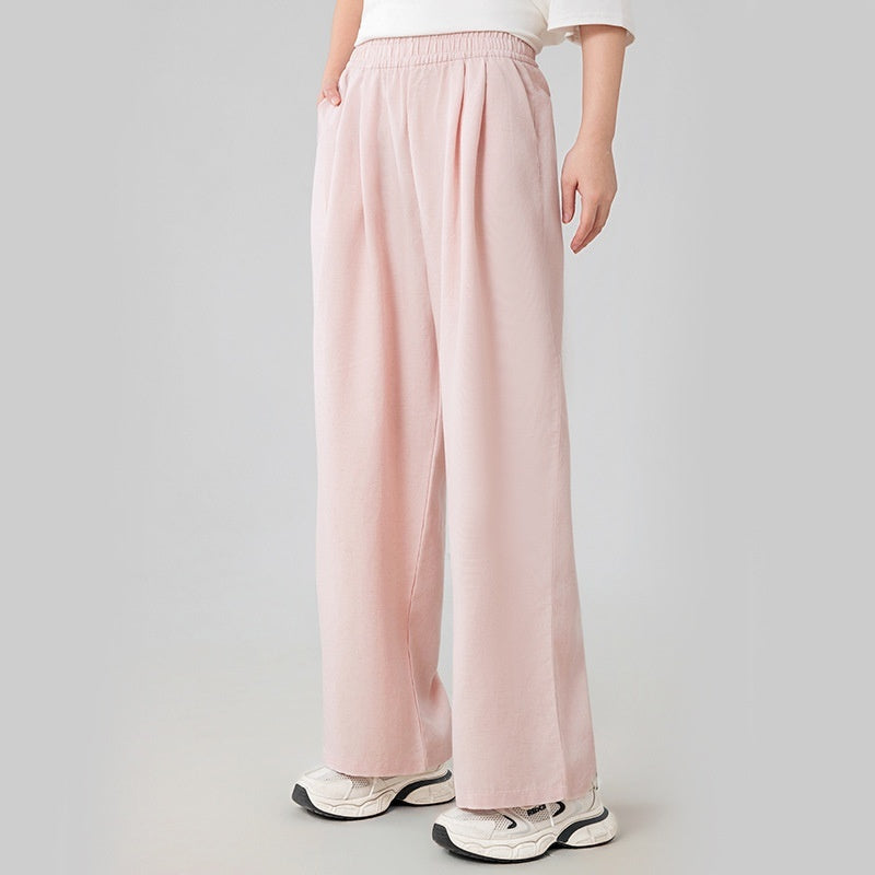 Pantalones de entrenamiento de talle alto, que realzan la figura, elásticos, refrescantes y transpirables