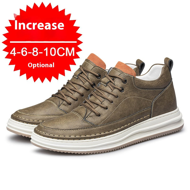 Zapatos invisibles para aumentar la estatura, zapatillas deportivas casuales para hombre