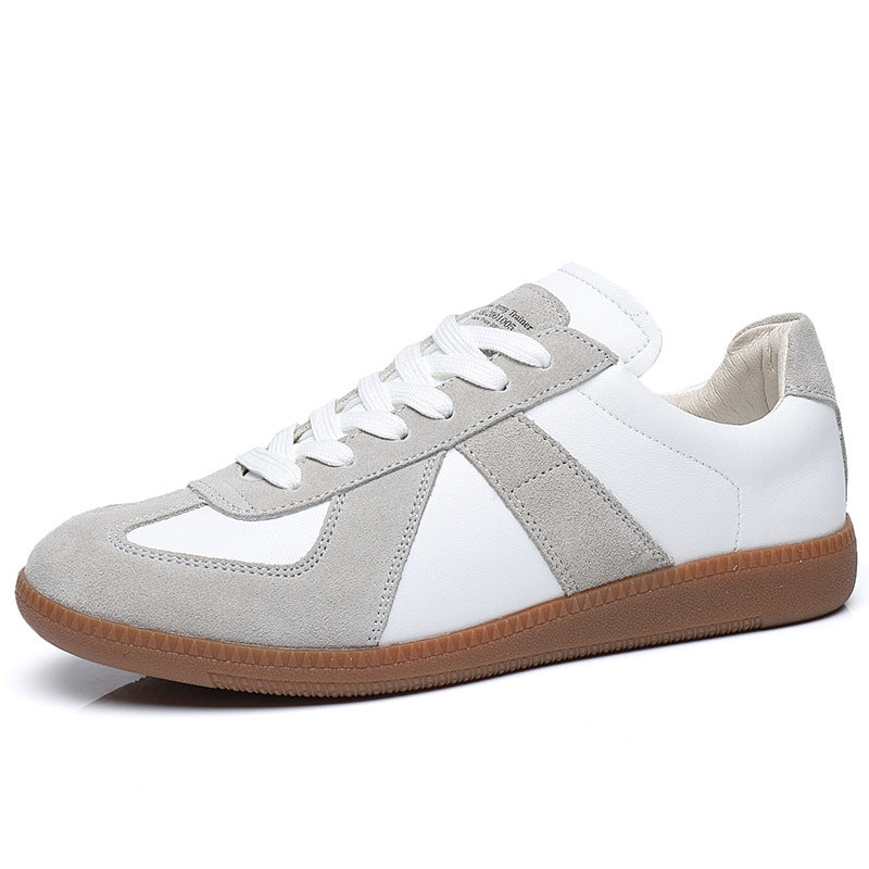 Zapatillas blancas retro unisex estilo japonés
