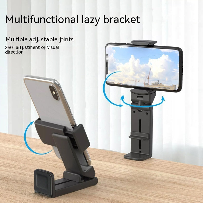 Soporte giratorio 360 multifuncional plegable para teléfono móvil