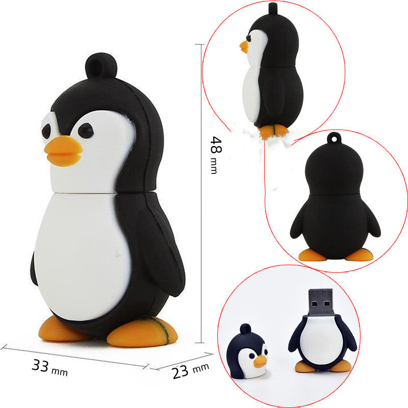 Memoria USB Pingüino de Dibujos Animados 30