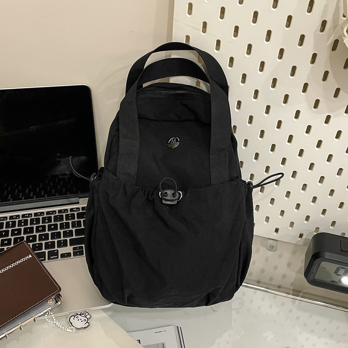 Mochila cruzada de nailon de gran capacidad