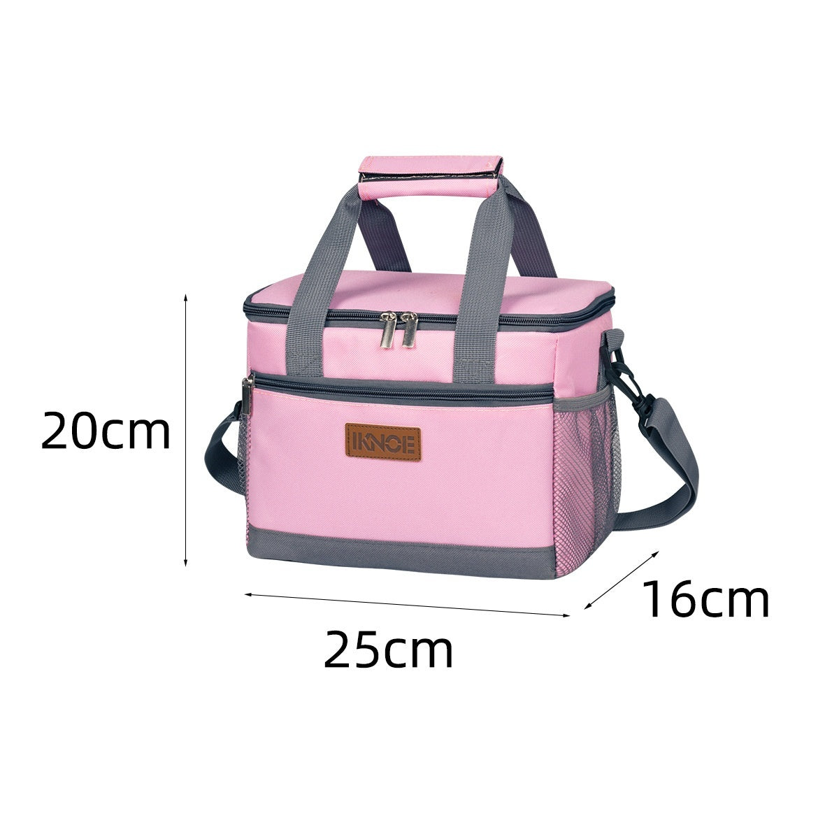 Bolsa Isotérmica Portátil para Exteriores Plegable Hecha de Tela Oxford Engrosada con Aislamiento a Prueba de Fugas