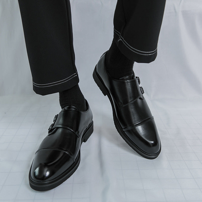 Botas de piel de vestir con punta fina