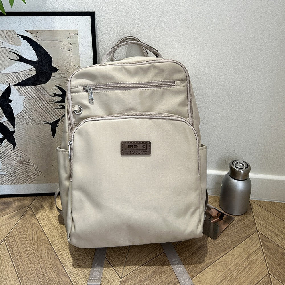 Mochila de senderismo de viaje al aire libre casual de tela Oxford que combina con todo