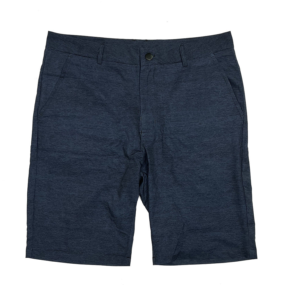 Mens Casual Dress Pants With A Belt That Offers Moderate Stretch