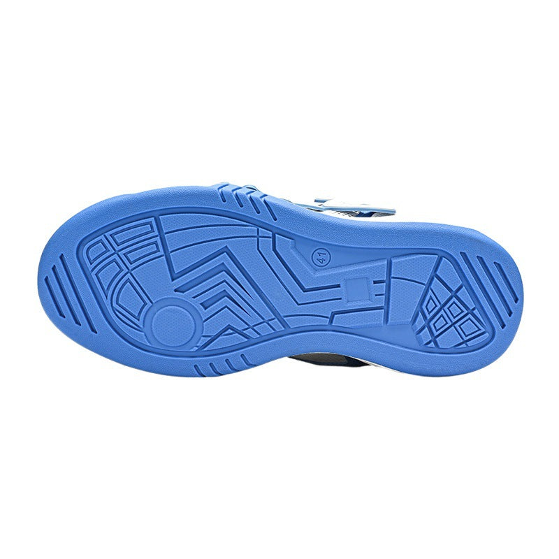 Zapatos informales de lona con plataforma de superficie de malla
