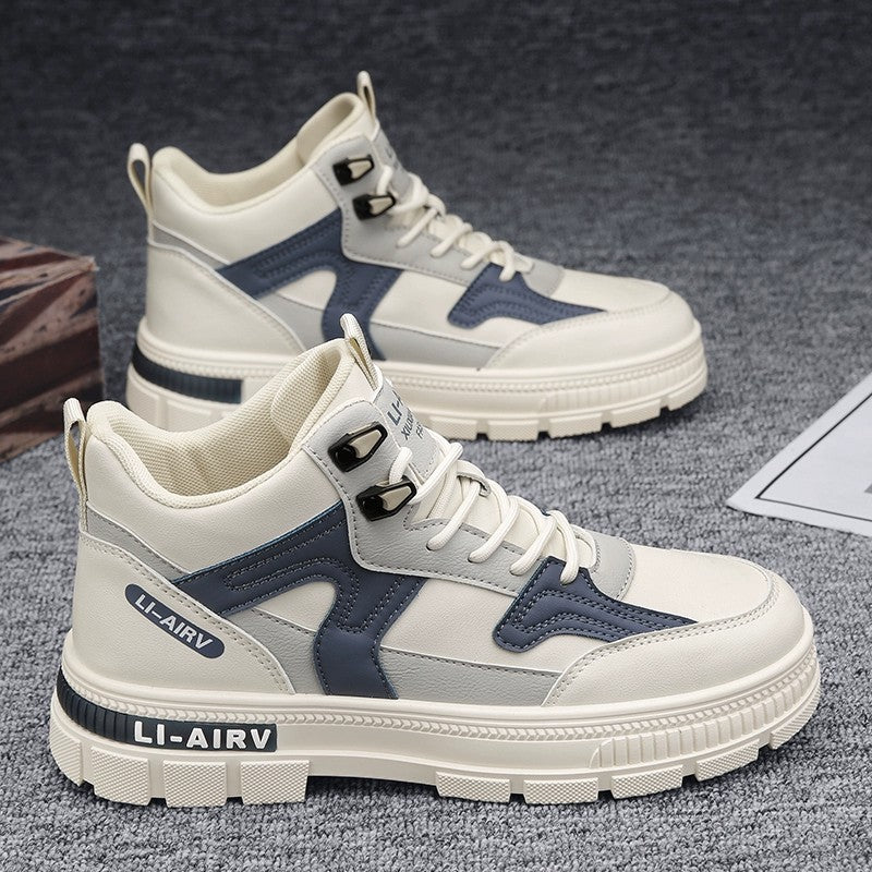 Zapatos de trabajo de caña alta para hombre de talla grande