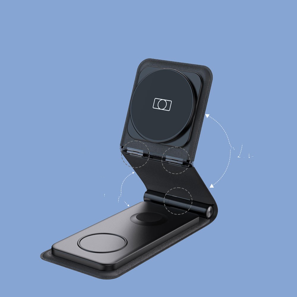 El nuevo cargador inalámbrico, cargador inalámbrico plegable 3 en 1