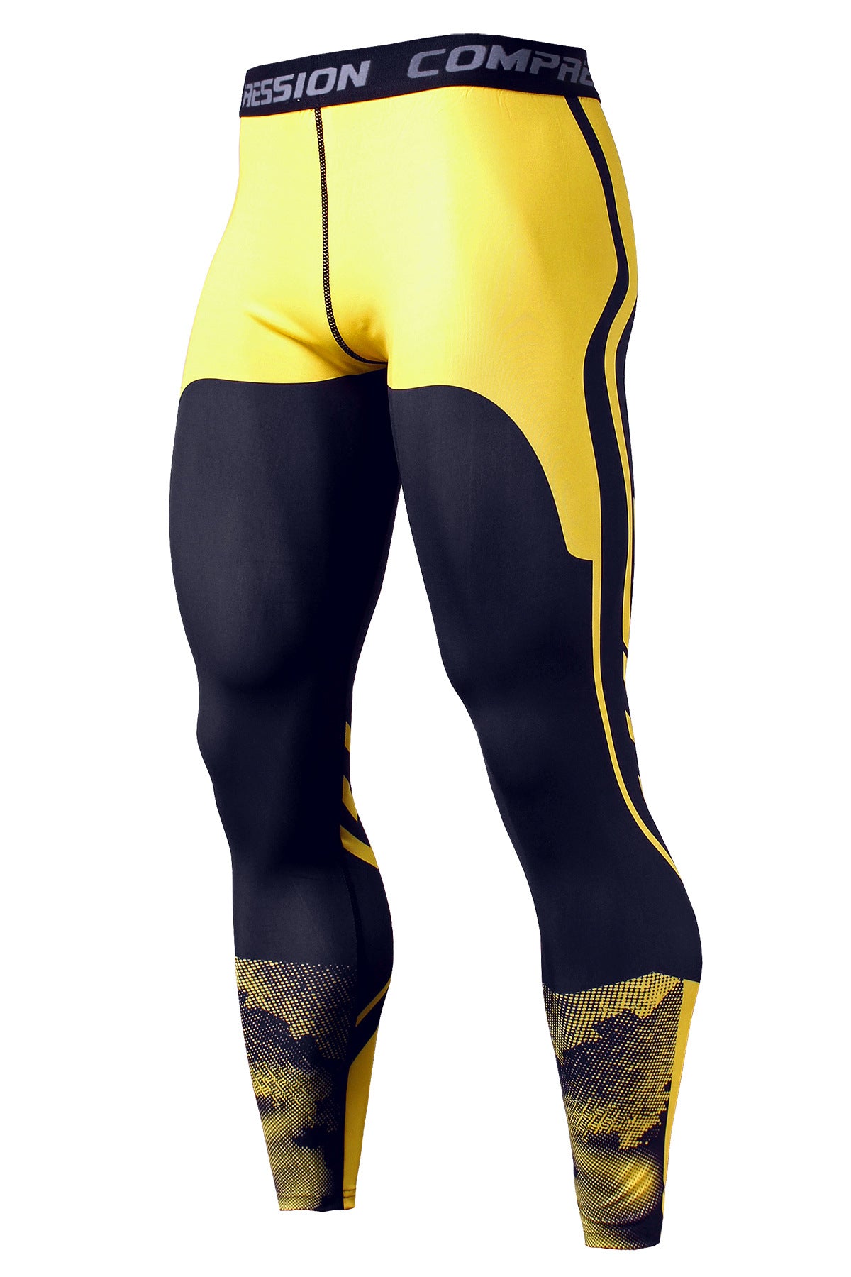 Pantalones casuales deportivos ajustados de secado rápido para hombre