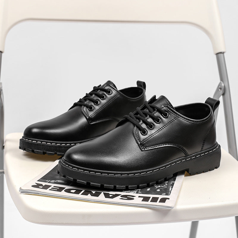 Botas bajas casuales impermeables estilo Dr. Martens para hombre