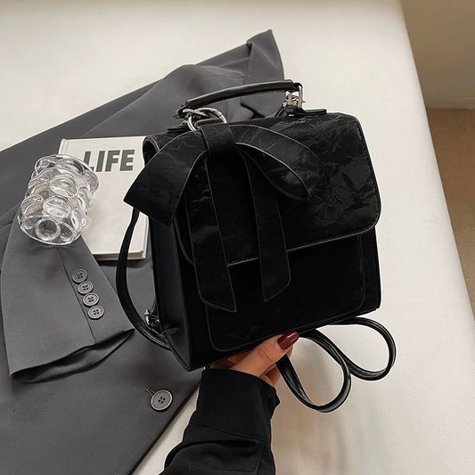 Bow-knot Backpack For Women Trendy And Fashionable Design