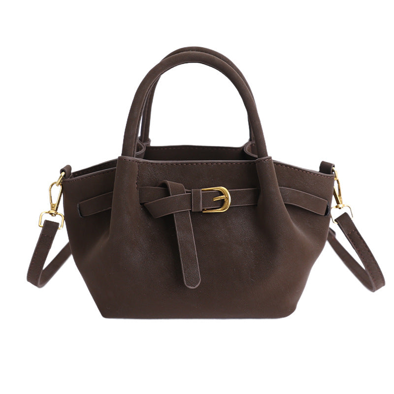 Exquisito bolso tote bandolera versátil otoño-invierno
