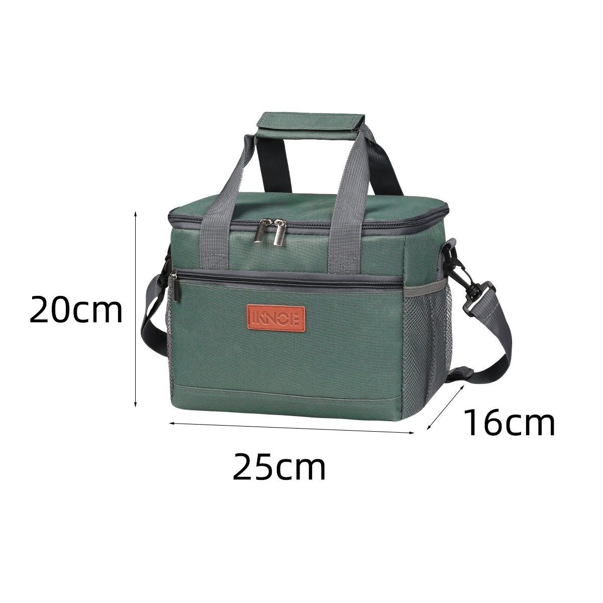 Bolsa Isotérmica Portátil para Exteriores Plegable Hecha de Tela Oxford Engrosada con Aislamiento a Prueba de Fugas