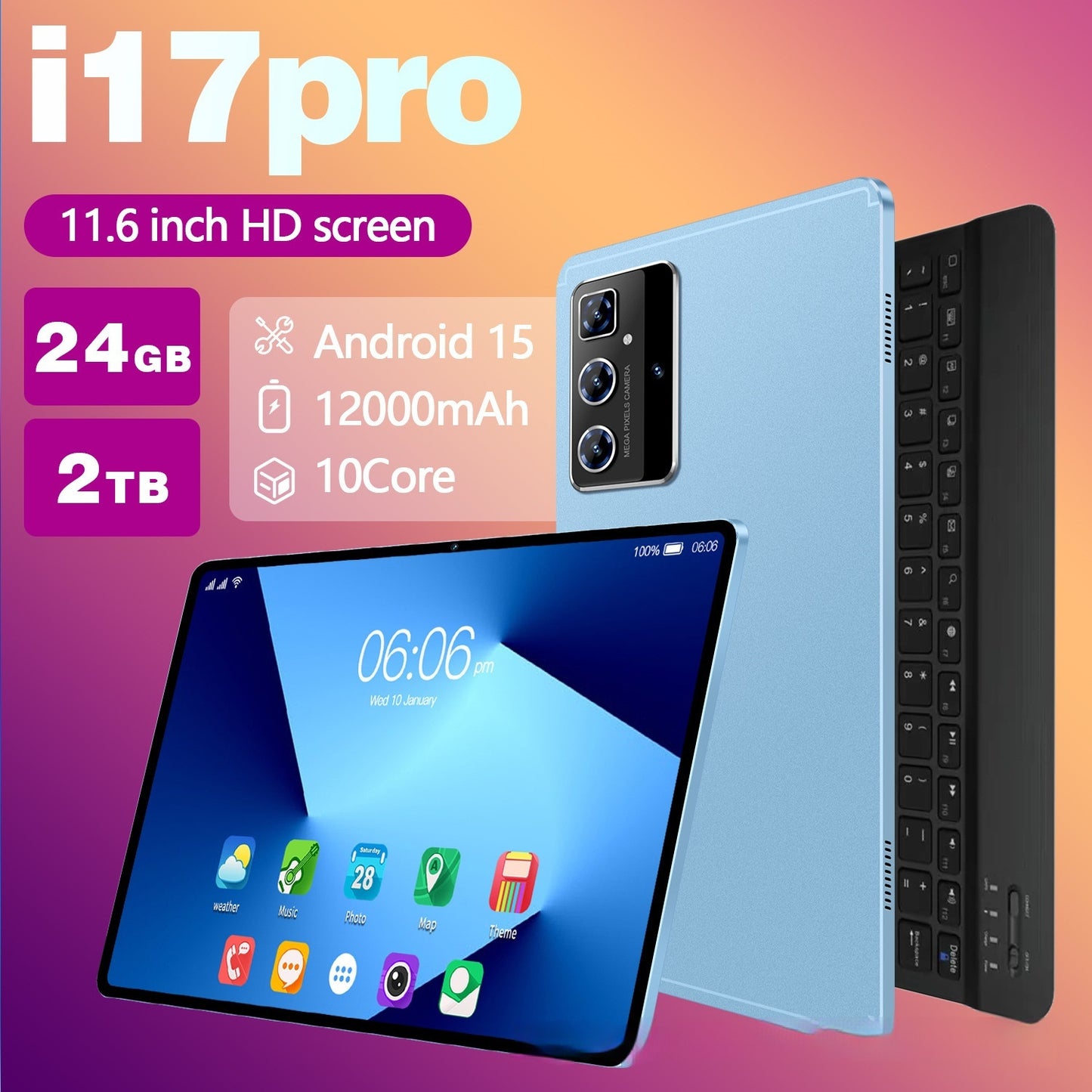 Ordenador tipo tablet portátil y minimalista para el hogar