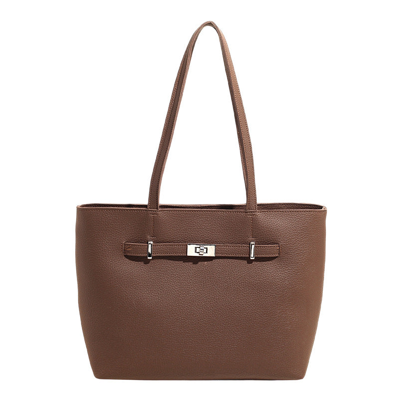 Bolso Tote Sencillo y Versátil de Gran Capacidad Para Mujer