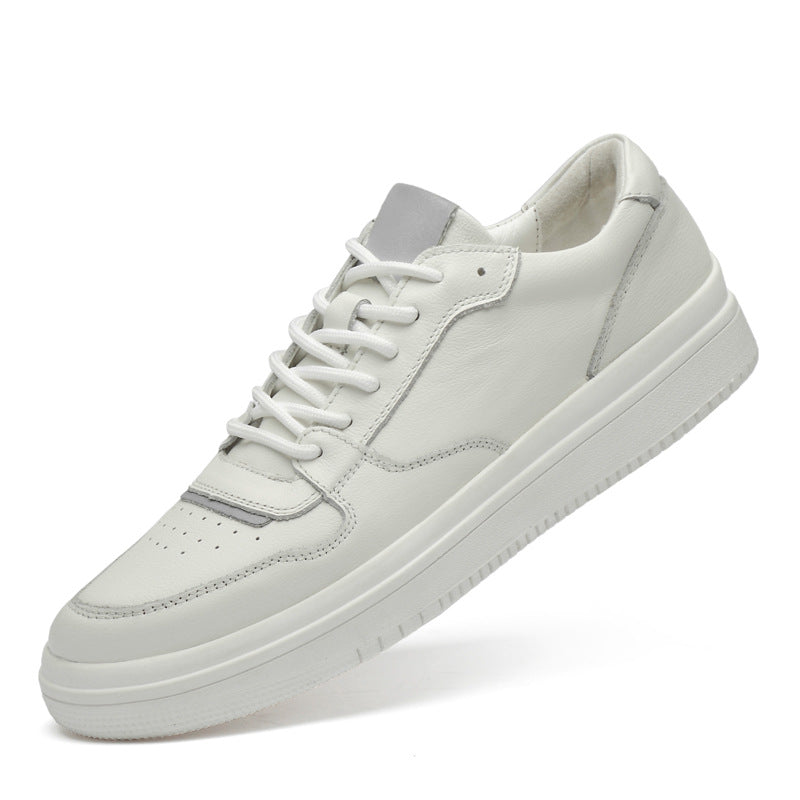 Zapatos de cuero informales para hombre, formales, con suela suave