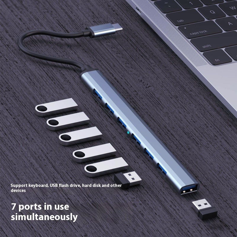 Adaptador convertidor USB para portátil, adecuado para base de expansión de interfaz de ordenador