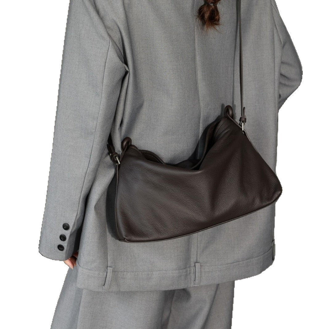 Bolso bandolera informal mate de un solo hombro
