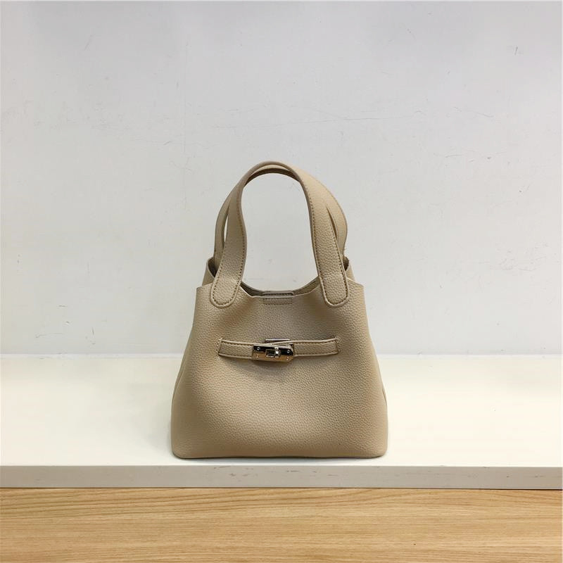 Bolso de mano de alta calidad con asa larga