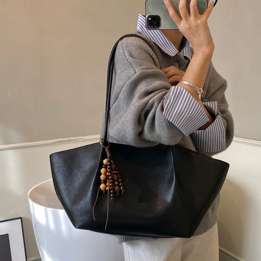 Bolso de Hombro Retro Casual de Gran Capacidad