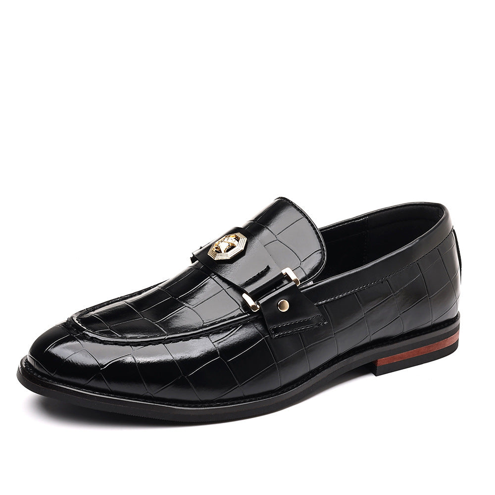 Mocasines casuales a cuadros de tallas grandes para hombre