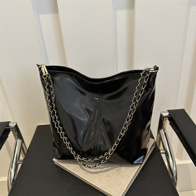 Bolso de gran capacidad con textura de alta gama para mujer