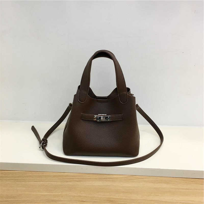 Bolso de mano de alta calidad con asa larga