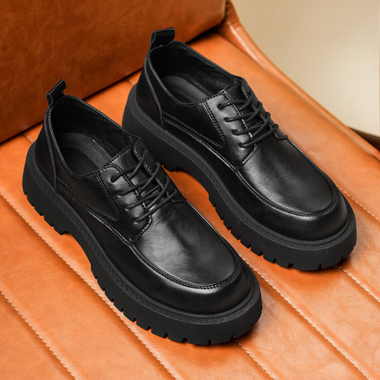 Zapatos de vestir de cuero suave para hombre