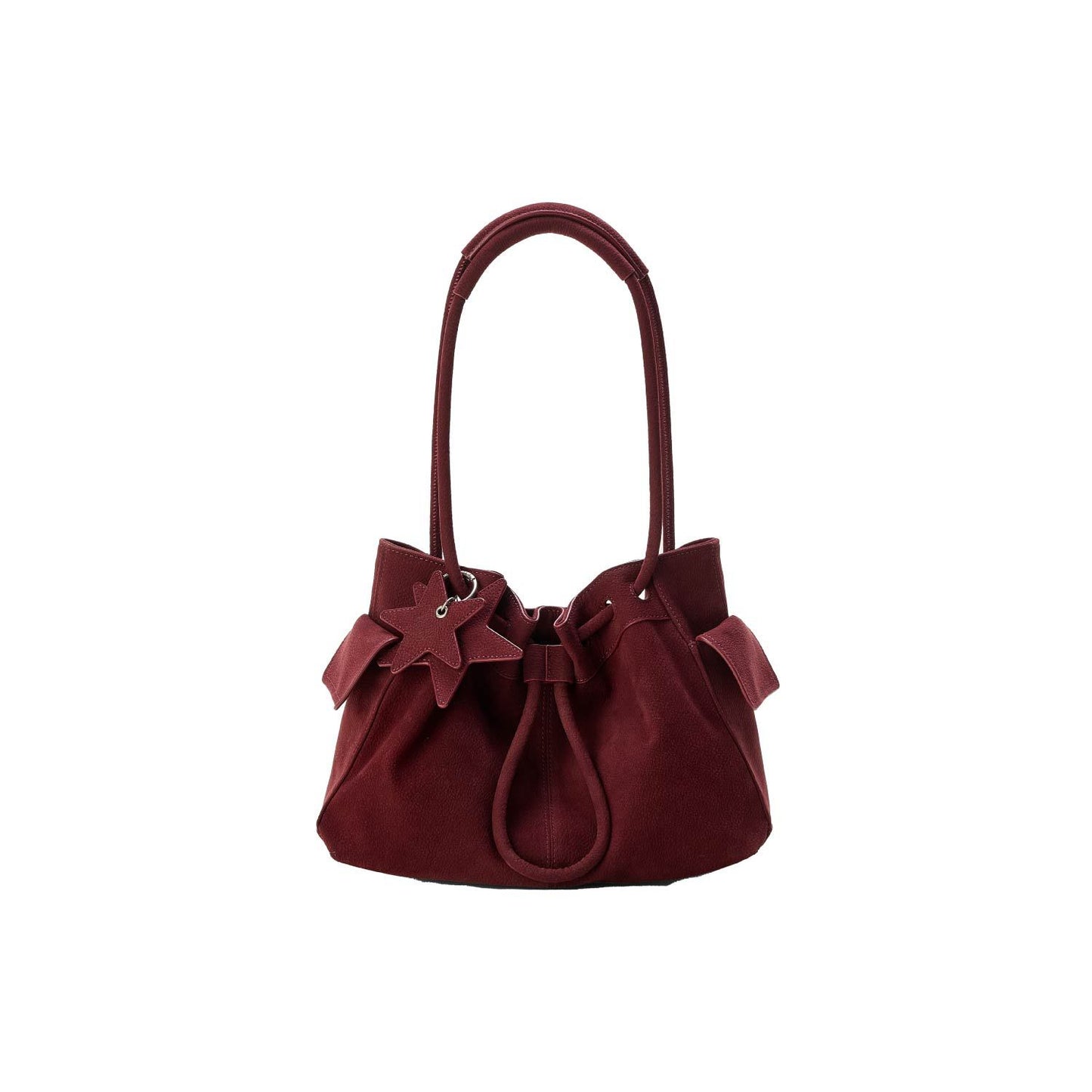Bolso Tote y Bandolera Grande con Forma de Nube